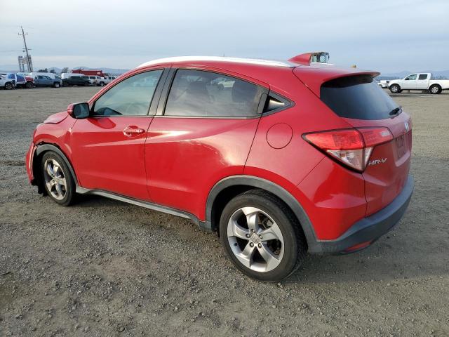 3CZRU5H71HM707377 - 2017 HONDA HR-V EXL RED photo 2