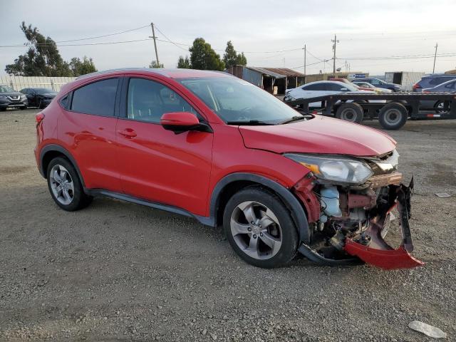 3CZRU5H71HM707377 - 2017 HONDA HR-V EXL RED photo 4