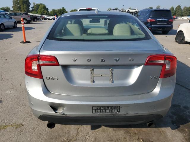 YV1612FS5D1223852 - 2013 VOLVO S60 T5 SILVER photo 6