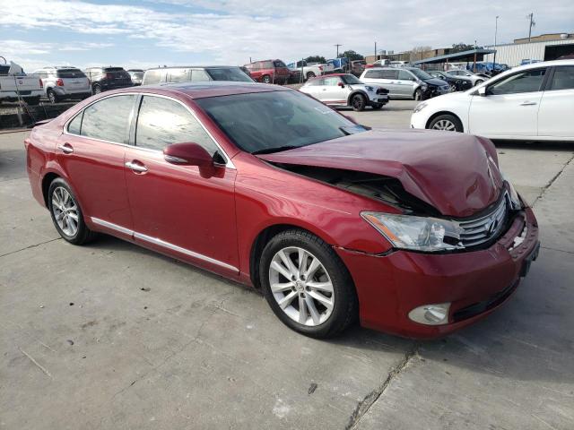 JTHBK1EG8A2354481 - 2010 LEXUS ES 350 MAROON photo 4