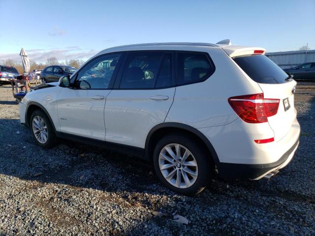 5UXWX9C54G0D77136 - 2016 BMW X3 XDRIVE28I WHITE photo 2