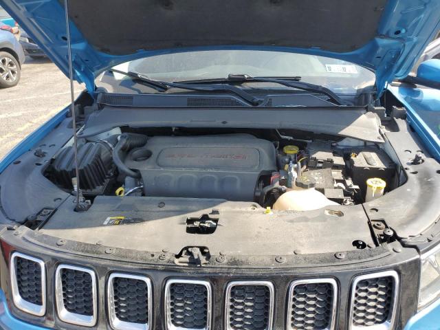 3C4NJCBB0JT181981 - 2018 JEEP COMPASS LATITUDE BLUE photo 12