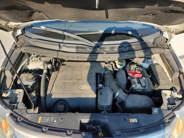 1FM5K7D89DGB44129 - 2013 FORD EXPLORER XLT WHITE photo 12