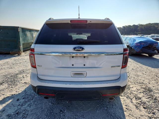 1FM5K7D89DGB44129 - 2013 FORD EXPLORER XLT WHITE photo 6