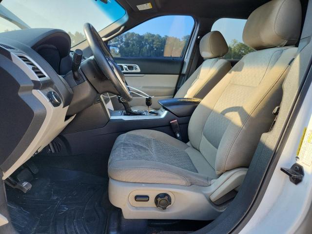 1FM5K7D89DGB44129 - 2013 FORD EXPLORER XLT WHITE photo 7