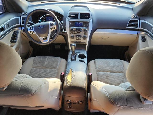 1FM5K7D89DGB44129 - 2013 FORD EXPLORER XLT WHITE photo 8