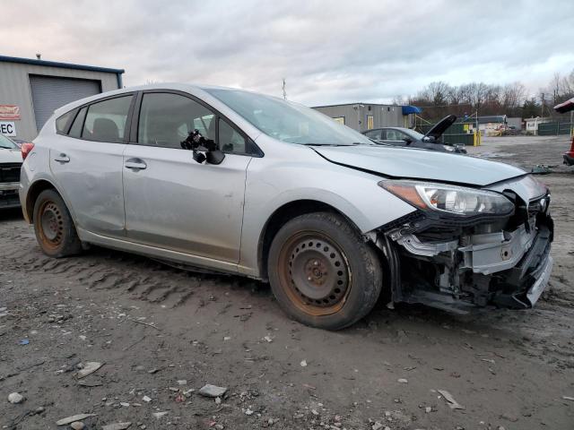 4S3GTAA67J1737979 - 2018 SUBARU IMPREZA SILVER photo 4