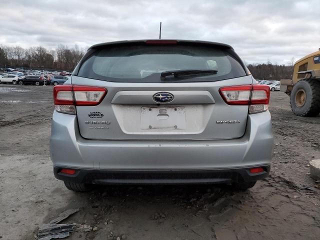 4S3GTAA67J1737979 - 2018 SUBARU IMPREZA SILVER photo 6