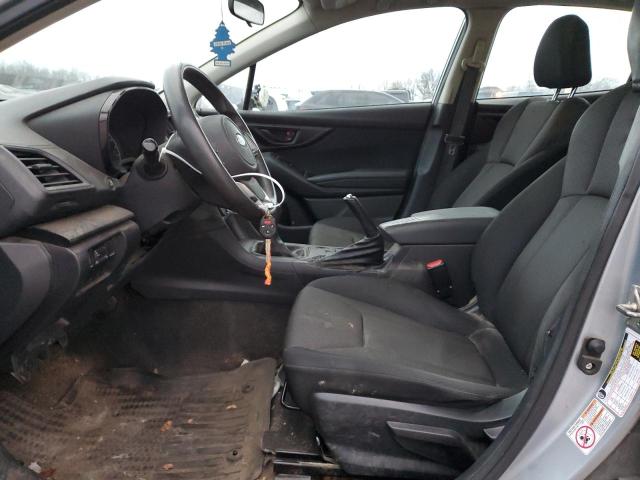 4S3GTAA67J1737979 - 2018 SUBARU IMPREZA SILVER photo 7