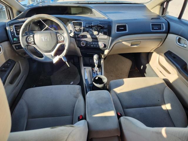 19XFB2F51DE033587 - 2013 HONDA CIVIC LX GRAY photo 8