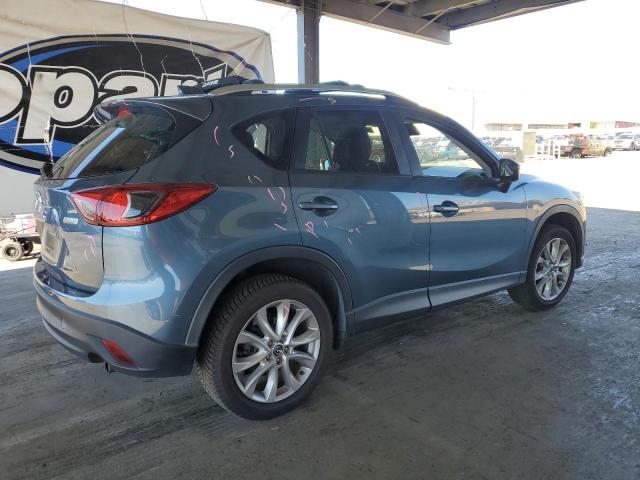 JM3KE4DY9F0484333 - 2015 MAZDA CX-5 GT ლურჯი ფოტო 3