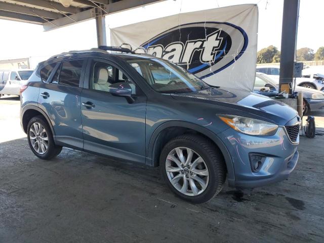 JM3KE4DY9F0484333 - 2015 MAZDA CX-5 GT ლურჯი ფოტო 4