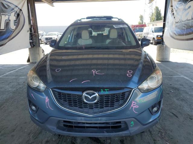 JM3KE4DY9F0484333 - 2015 MAZDA CX-5 GT ლურჯი ფოტო 5
