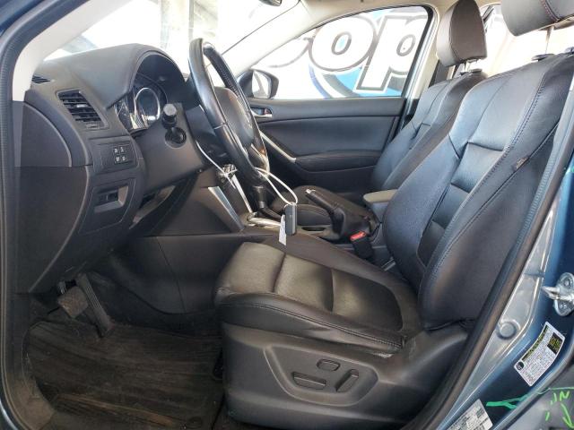 JM3KE4DY9F0484333 - 2015 MAZDA CX-5 GT ლურჯი ფოტო 7