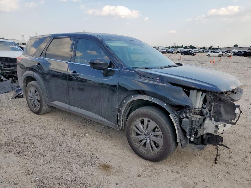 5N1DR3AA6RC283284 - 2024 NISSAN PATHFINDER S BLACK photo 4