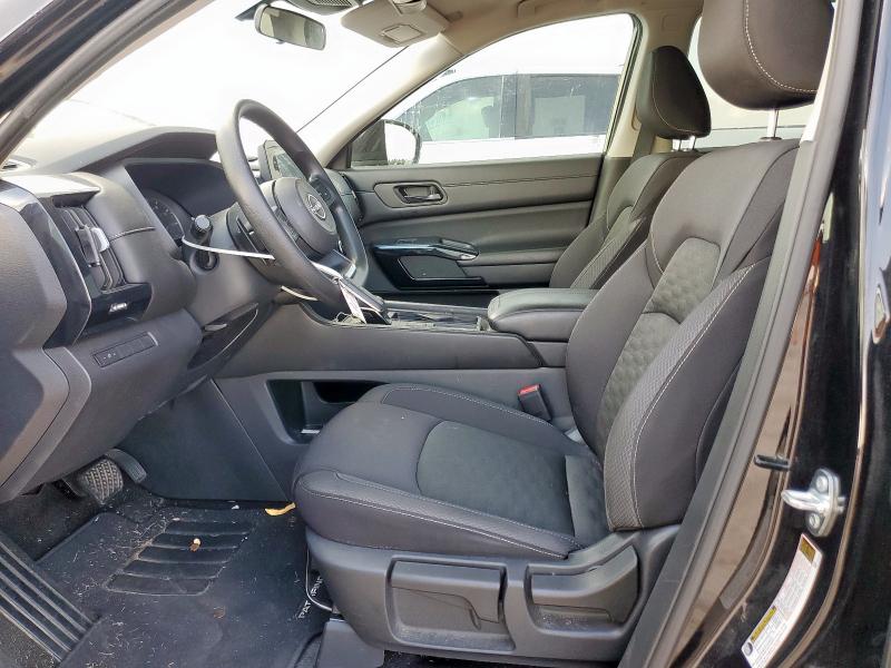 5N1DR3AA6RC283284 - 2024 NISSAN PATHFINDER S BLACK photo 7