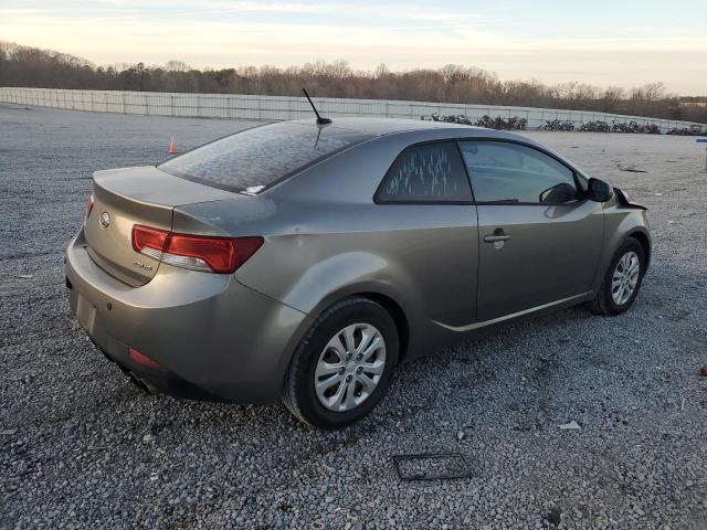 KNAFU6A23D5673405 - 2013 KIA FORTE EX GRAY photo 3