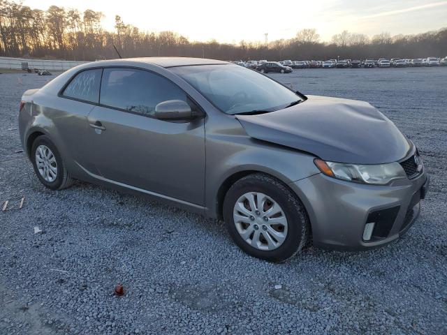 KNAFU6A23D5673405 - 2013 KIA FORTE EX GRAY photo 4