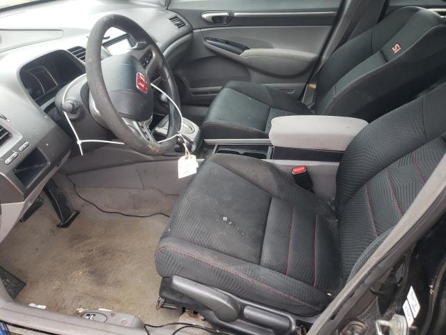 2HGFA16887H306123 - 2007 HONDA CIVIC EX BLACK photo 7