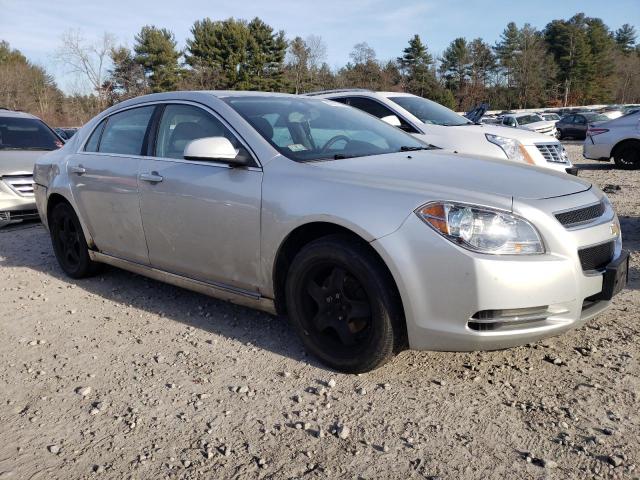 1G1ZC5EB3AF100607 - 2010 CHEVROLET MALIBU 1LT SILVER photo 4