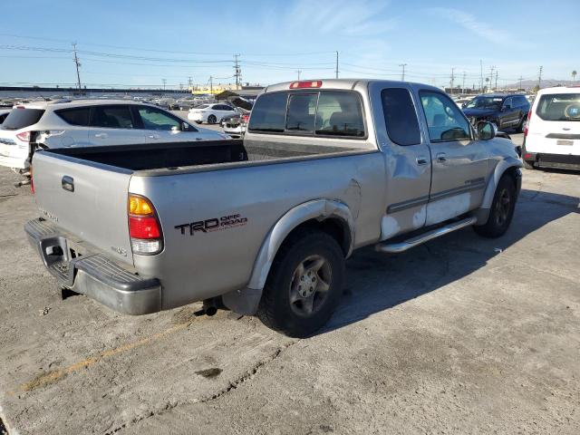 5TBRT34103S357319 - 2003 TOYOTA TUNDRA ACCESS CAB SR5 SILVER photo 3