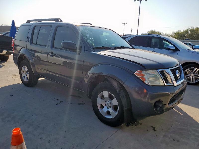 5N1AR1NN7CC632755 - 2012 NISSAN PATHFINDER S GRAY photo 4