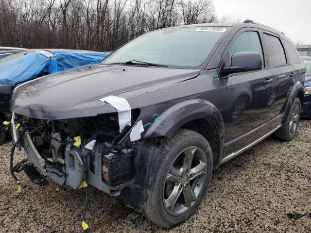 3C4PDDGG3HT603942 - 2017 DODGE JOURNEY CROSSROAD GRAY photo 1