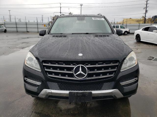 4JGDA5HBXCA038184 - 2012 MERCEDES-BENZ ML 350 4MATIC BLACK photo 5