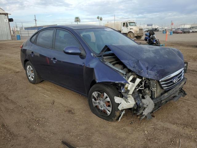 KMHDU4AD7AU076531 - 2010 HYUNDAI ELANTRA BLUE BLUE photo 4