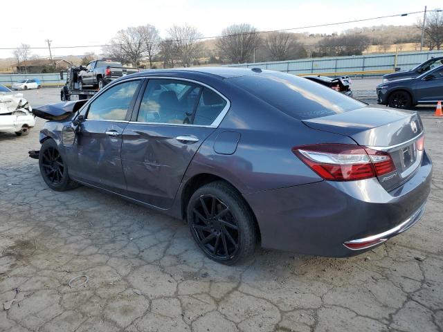 1HGCR2F77GA001445 - 2016 HONDA ACCORD EX GRAY photo 2