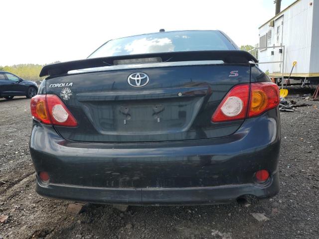 2T1BU4EE4AC288931 - 2010 TOYOTA COROLLA BASE შავი ფოტო 6