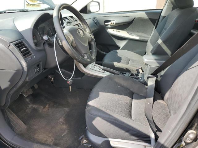 2T1BU4EE4AC288931 - 2010 TOYOTA COROLLA BASE შავი ფოტო 7