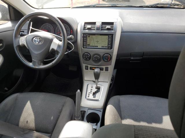 2T1BU4EE4AC288931 - 2010 TOYOTA COROLLA BASE შავი ფოტო 8