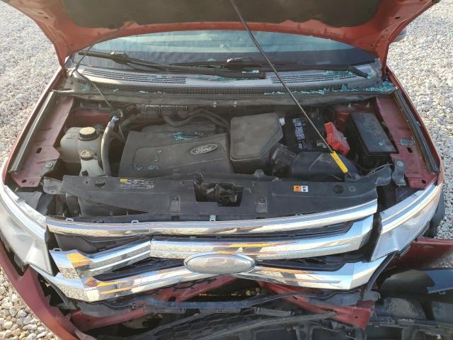 2FMDK4KC6DBA68863 - 2013 FORD EDGE LIMITED RED photo 11