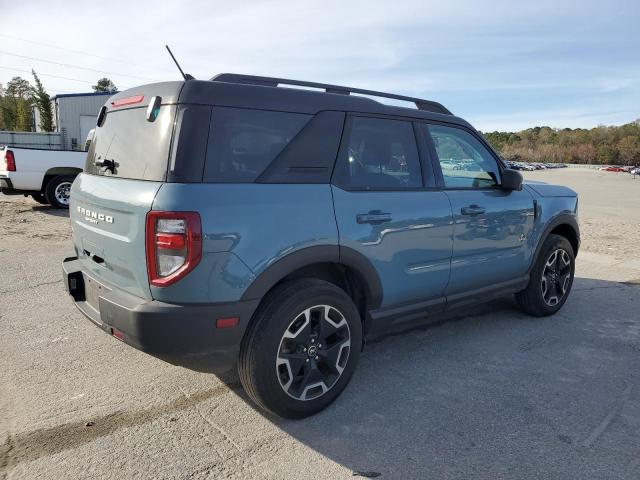 3FMCR9C63MRA38606 - 2021 FORD BRONCO SPO OUTER BANKS BLUE photo 3