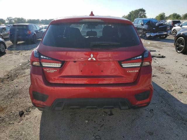 JA4APUAU2MU020882 - 2021 MITSUBISHI OUTLANDER ES RED photo 6