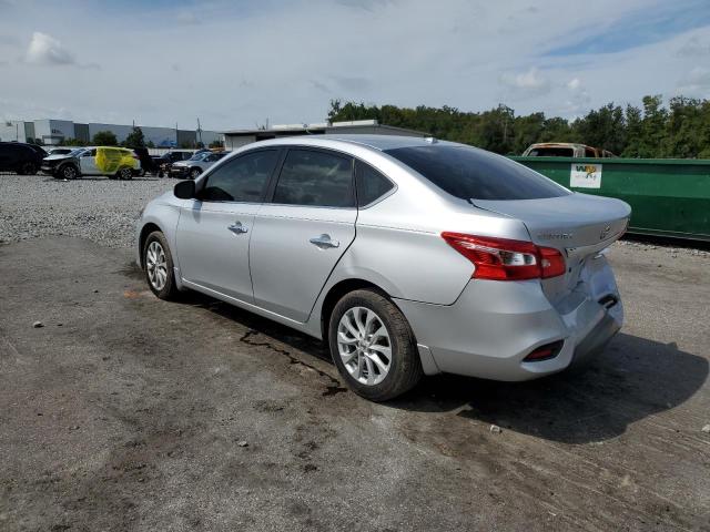 3N1AB7AP1KY425807 - 2019 NISSAN SENTRA S SILVER photo 2