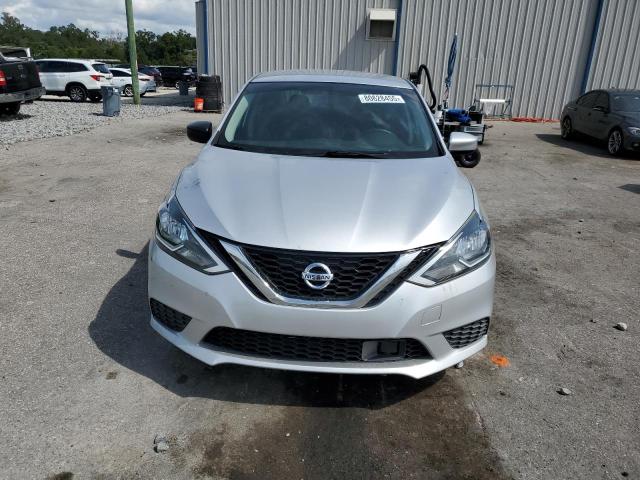 3N1AB7AP1KY425807 - 2019 NISSAN SENTRA S SILVER photo 5