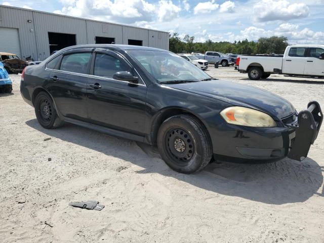 2G1WD5E35D1265238 - 2013 CHEVROLET IMPALA POLICE BLACK photo 4
