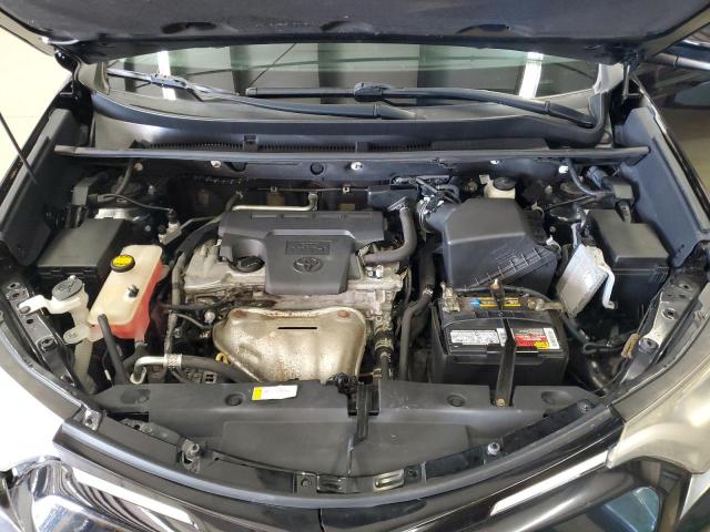 2T3RFREV8GW420965 - 2016 TOYOTA RAV4 XLE BLACK photo 12