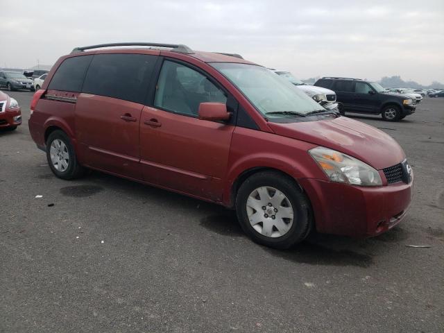 5N1BV28U76N114193 - 2006 NISSAN QUEST S BURGUNDY photo 4