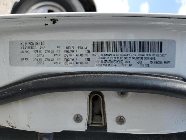 1C6RR6ST8HS708852 - 2017 RAM 1500 ST 白色 照片 12