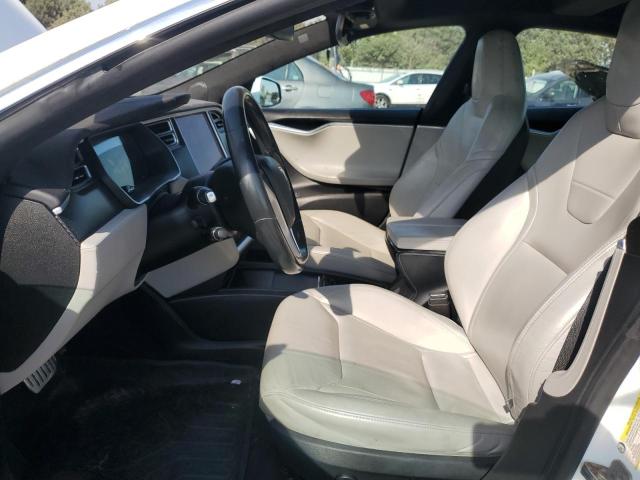 5YJSA1E47GF125080 - 2016 TESLA MODEL S WHITE photo 7