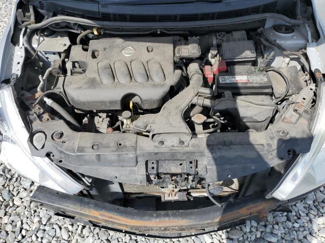3N1BC1CP0BL512977 - 2011 NISSAN VERSA S SILVER photo 11