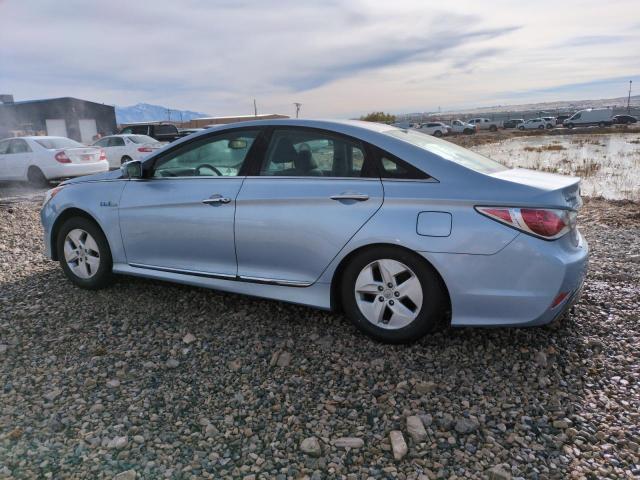 KMHEC4A42CA035302 - 2012 HYUNDAI SONATA HYBRID BLUE photo 2