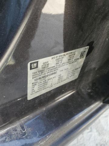 1GCRCREC3FZ308452 - 2015 CHEVROLET SILVERADO C1500 LT ნაცრისფერი ფოტო 12