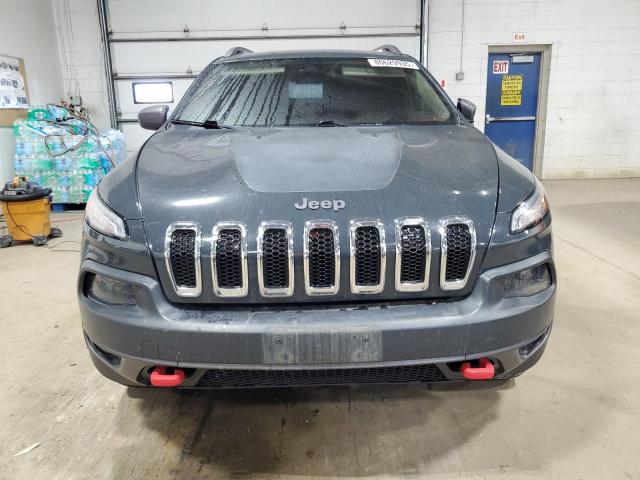 1C4PJMBS3HW546012 - 2017 JEEP CHEROKEE TRAILHAWK GRAY photo 5