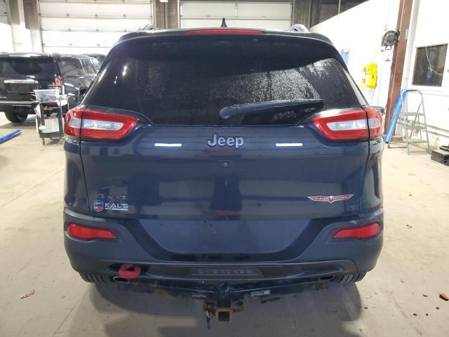 1C4PJMBS3HW546012 - 2017 JEEP CHEROKEE TRAILHAWK GRAY photo 6