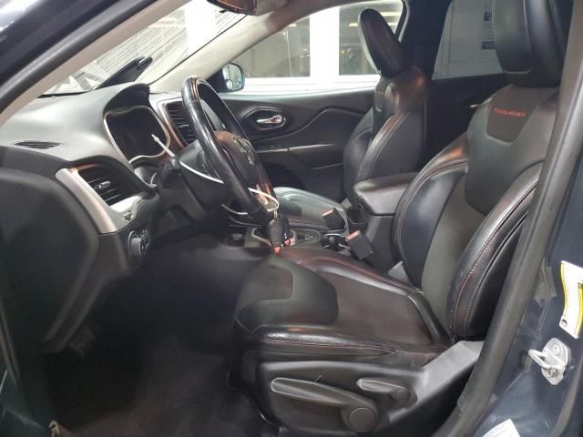 1C4PJMBS3HW546012 - 2017 JEEP CHEROKEE TRAILHAWK GRAY photo 7