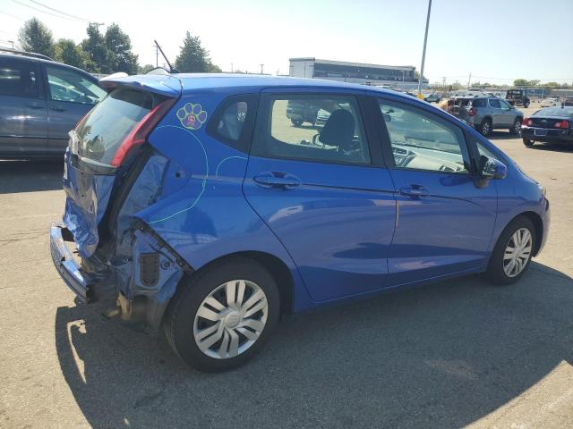 JHMGK5H57GX002429 - 2016 HONDA FIT LX BLUE photo 3